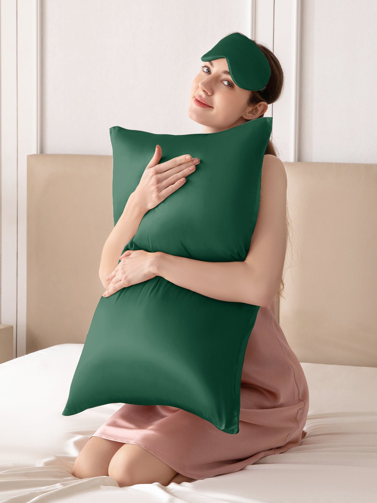 Premium Silk Travel Sleep Set with Eye Mask