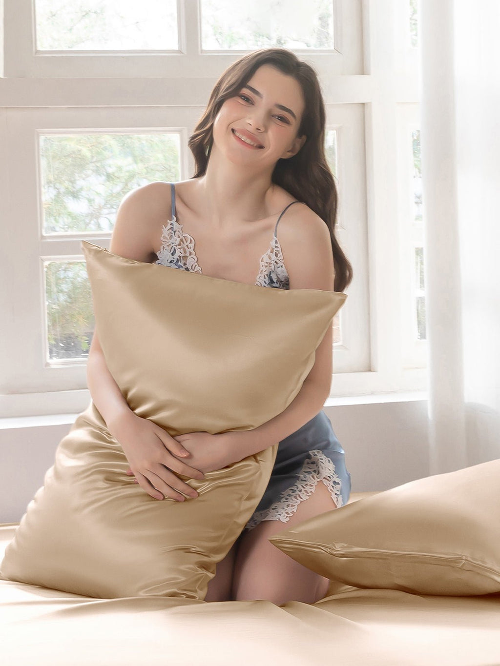 Premium Silk Travel Sleep Set with Eye Mask
