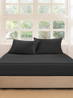 Premium Silk Fitted Sheet Set