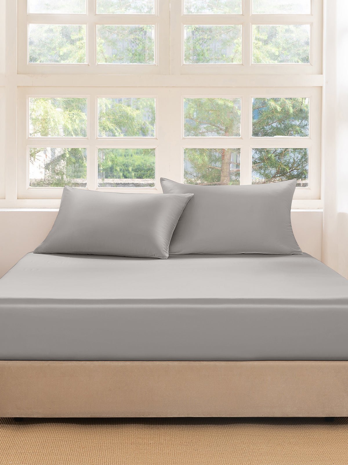 Premium Silk Fitted Sheet Set