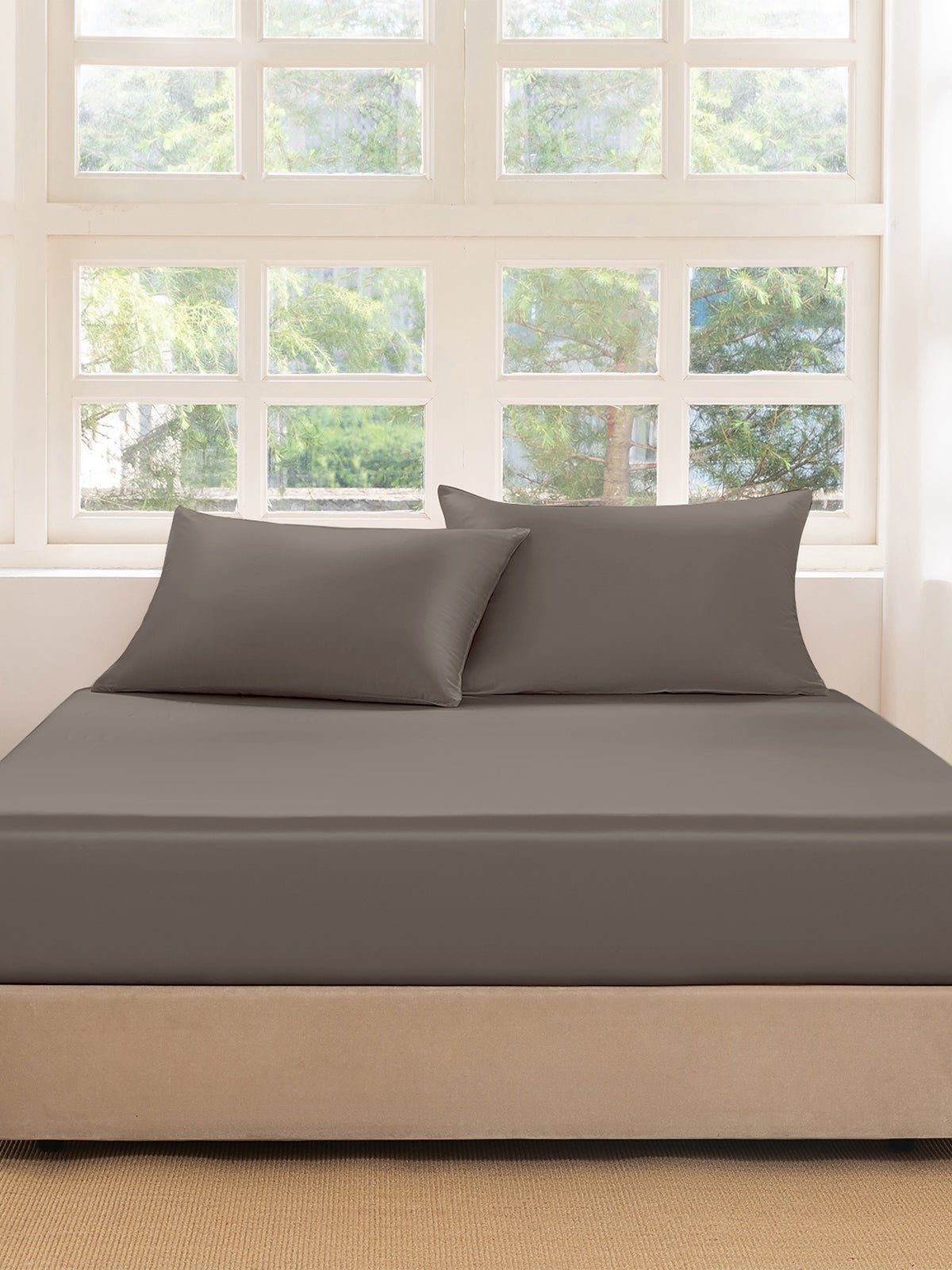 Premium Silk Fitted Sheet Set