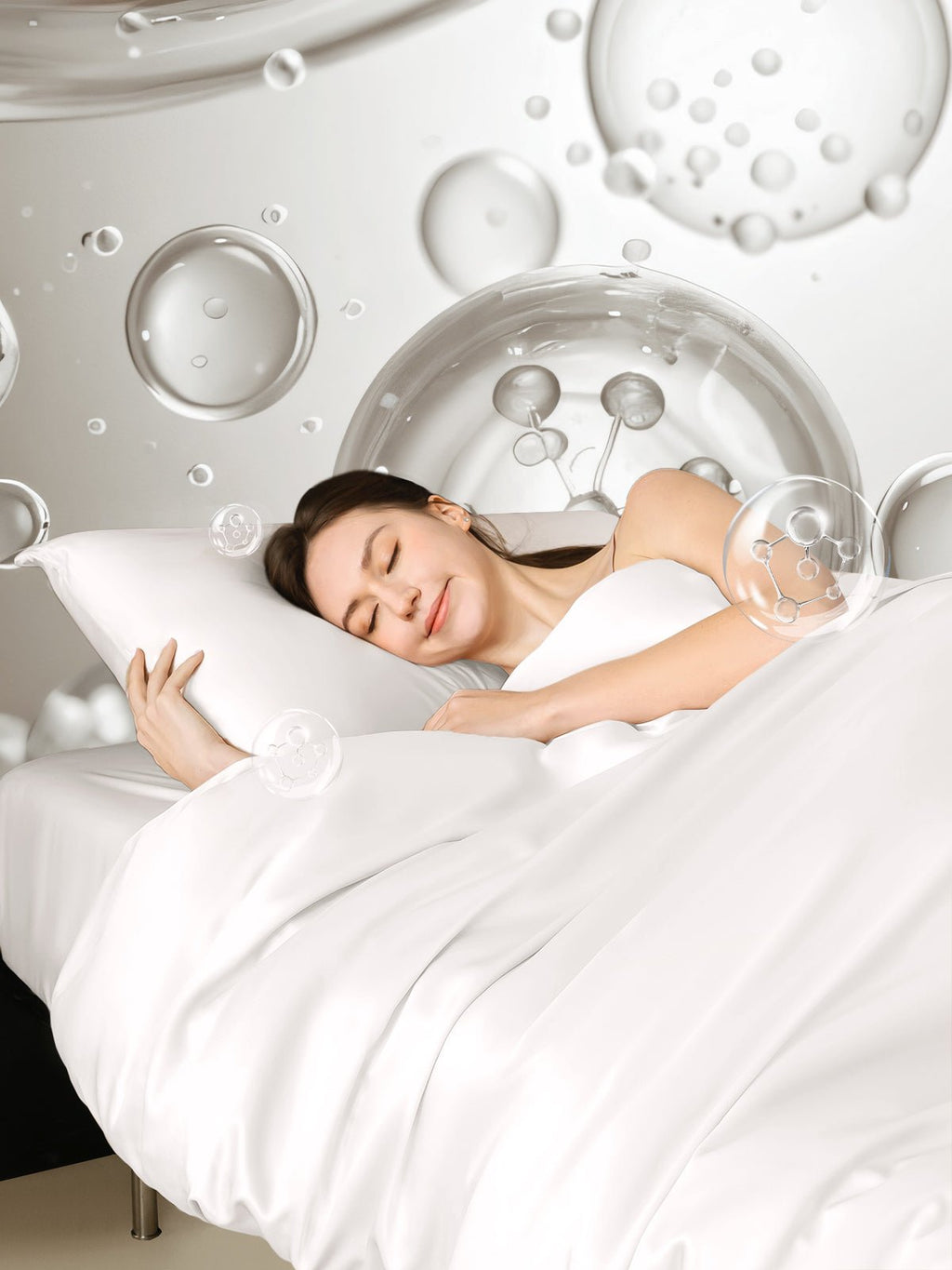 Hyaluronic Acid Premium Silk Pillowcase
