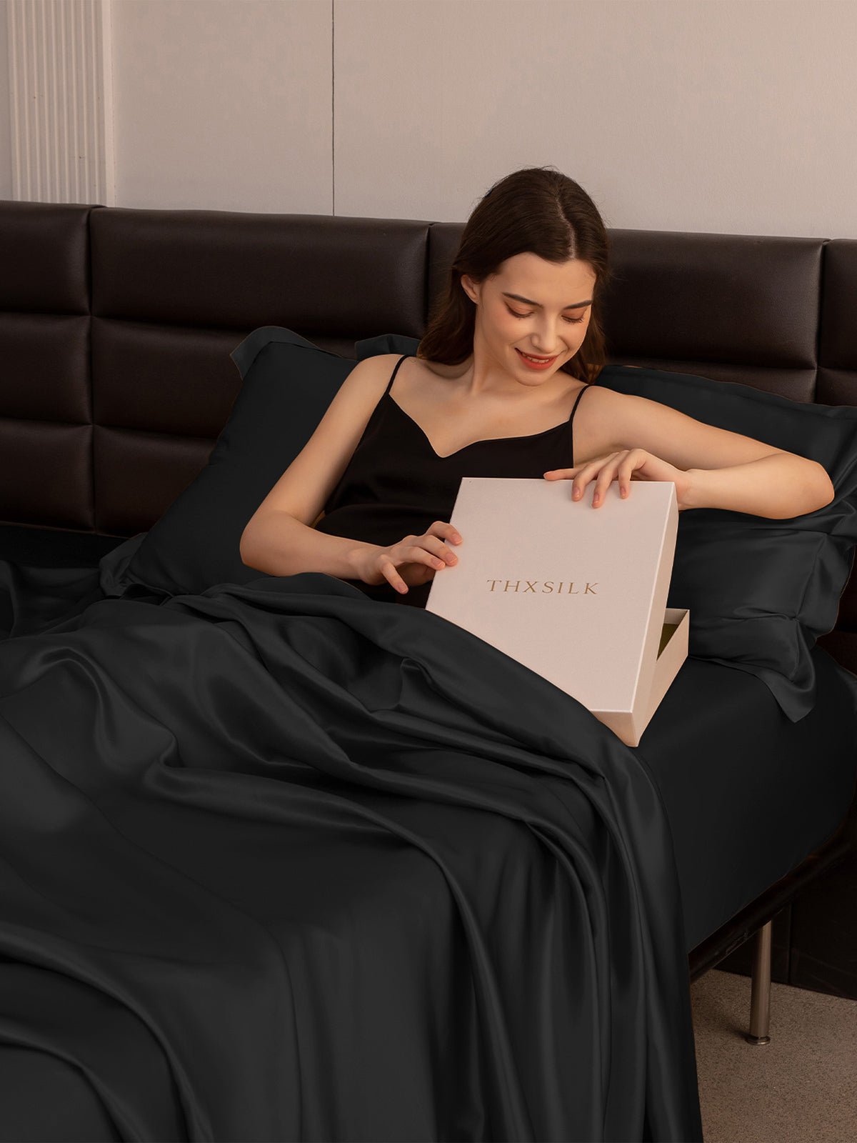 Premium Silk Sheet Set with Shams