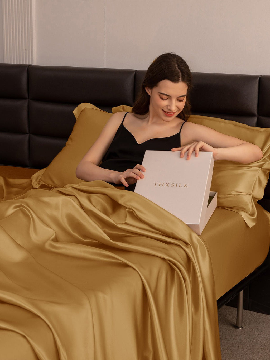 Premium Silk Sheet Set with Shams