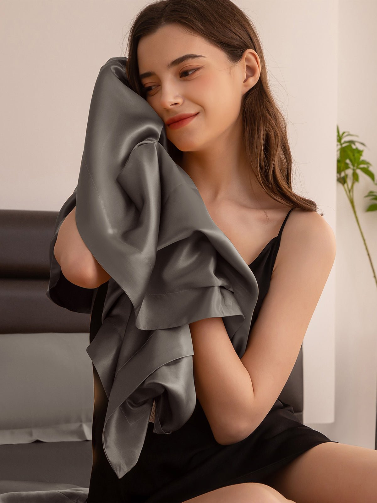 Premium Silk Sheet Set with Shams