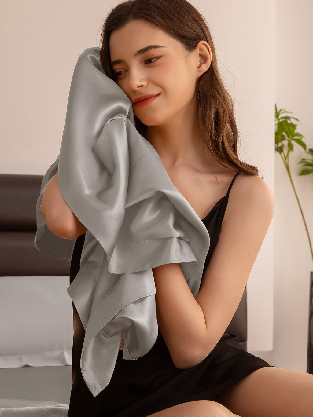 Premium Silk Sheet Set with Shams