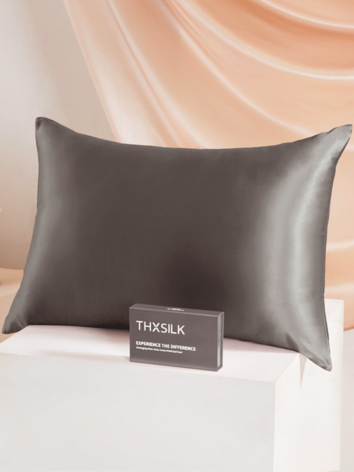 Classic Silk Pillowcase with Hidden Zipper
