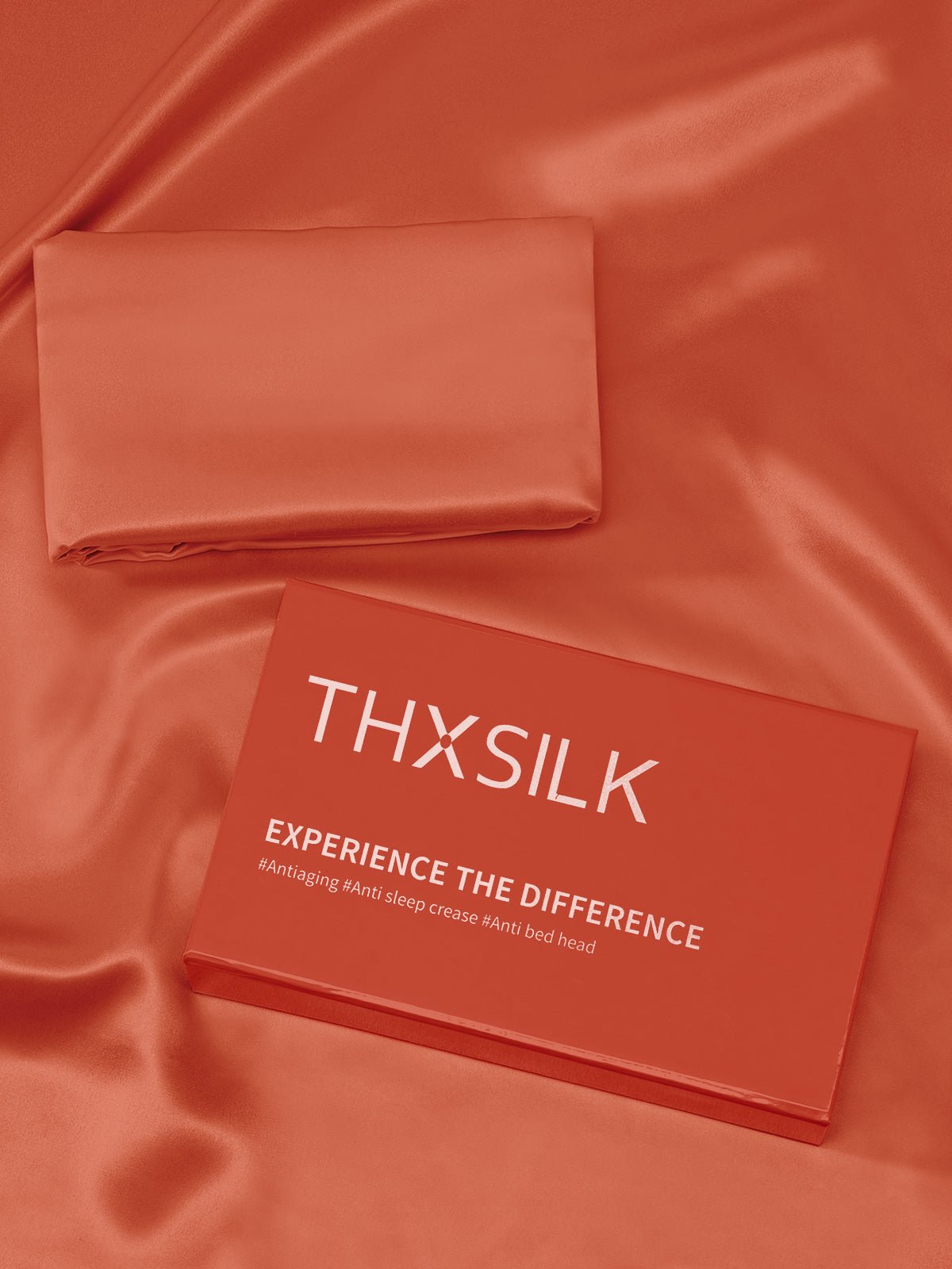 Classic Silk Pillowcase with Hidden Zipper