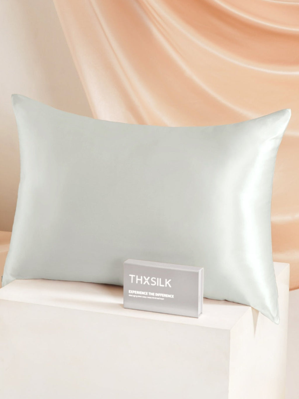 Classic Silk Pillowcase with Hidden Zipper