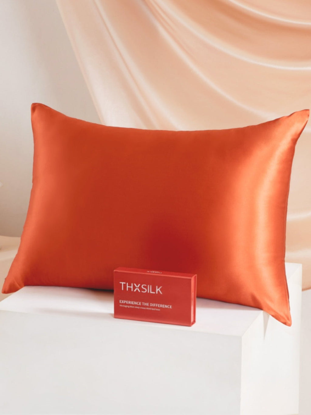 Classic Silk Pillowcase with Hidden Zipper