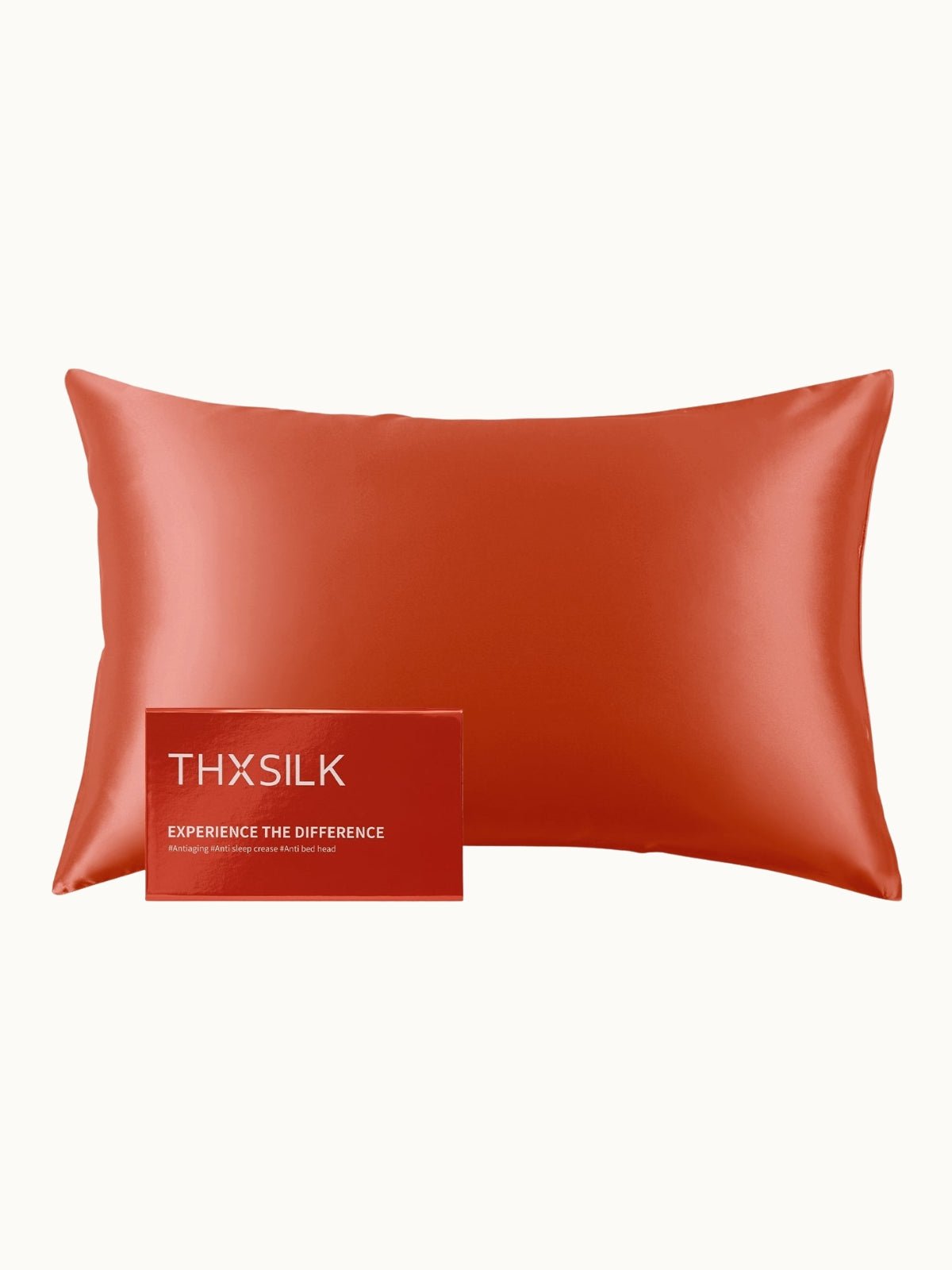 Classic Silk Pillowcase with Hidden Zipper