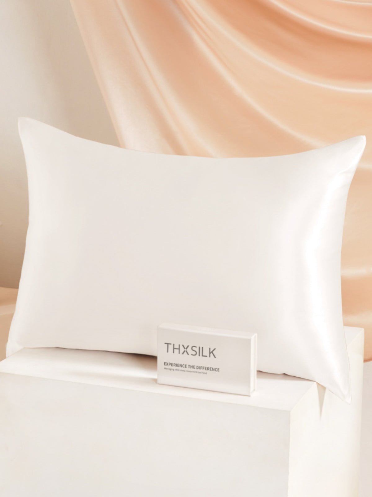Classic Silk Pillowcase with Hidden Zipper
