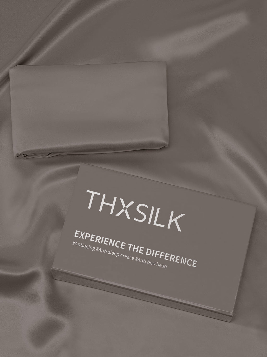 Classic Silk Pillowcase with Hidden Zipper