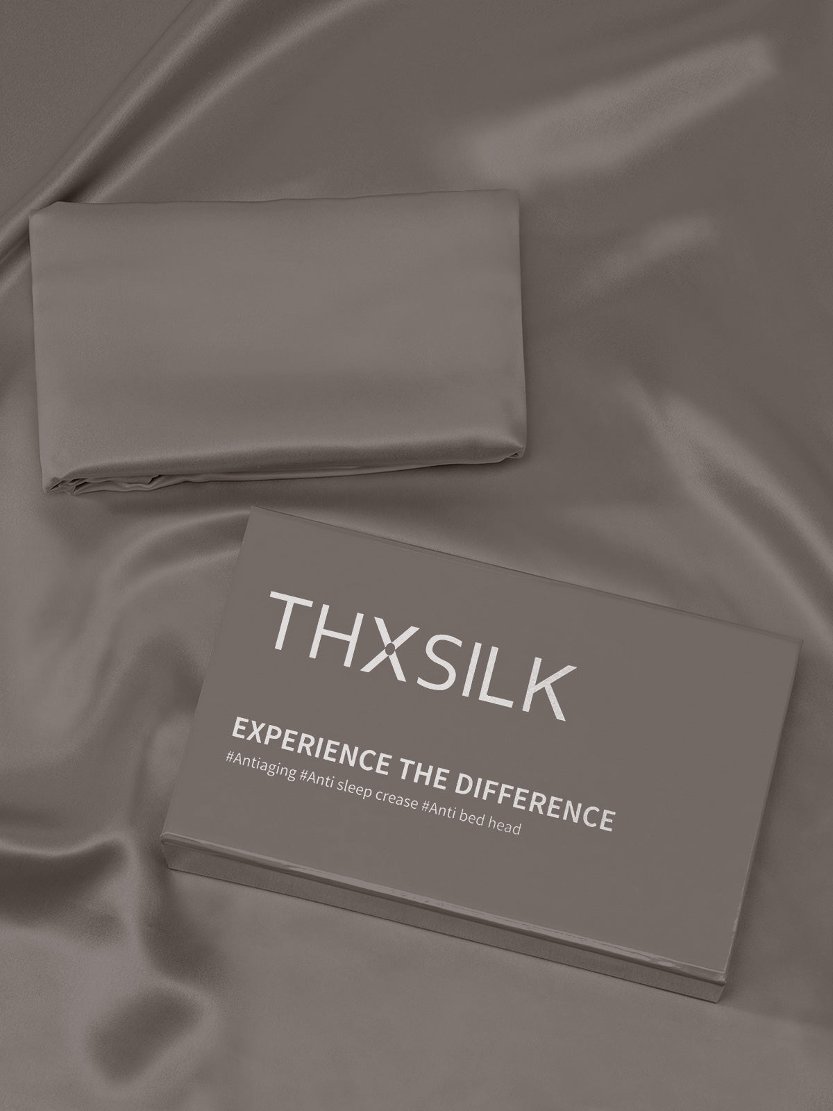 Classic Silk Pillowcase with Hidden Zipper
