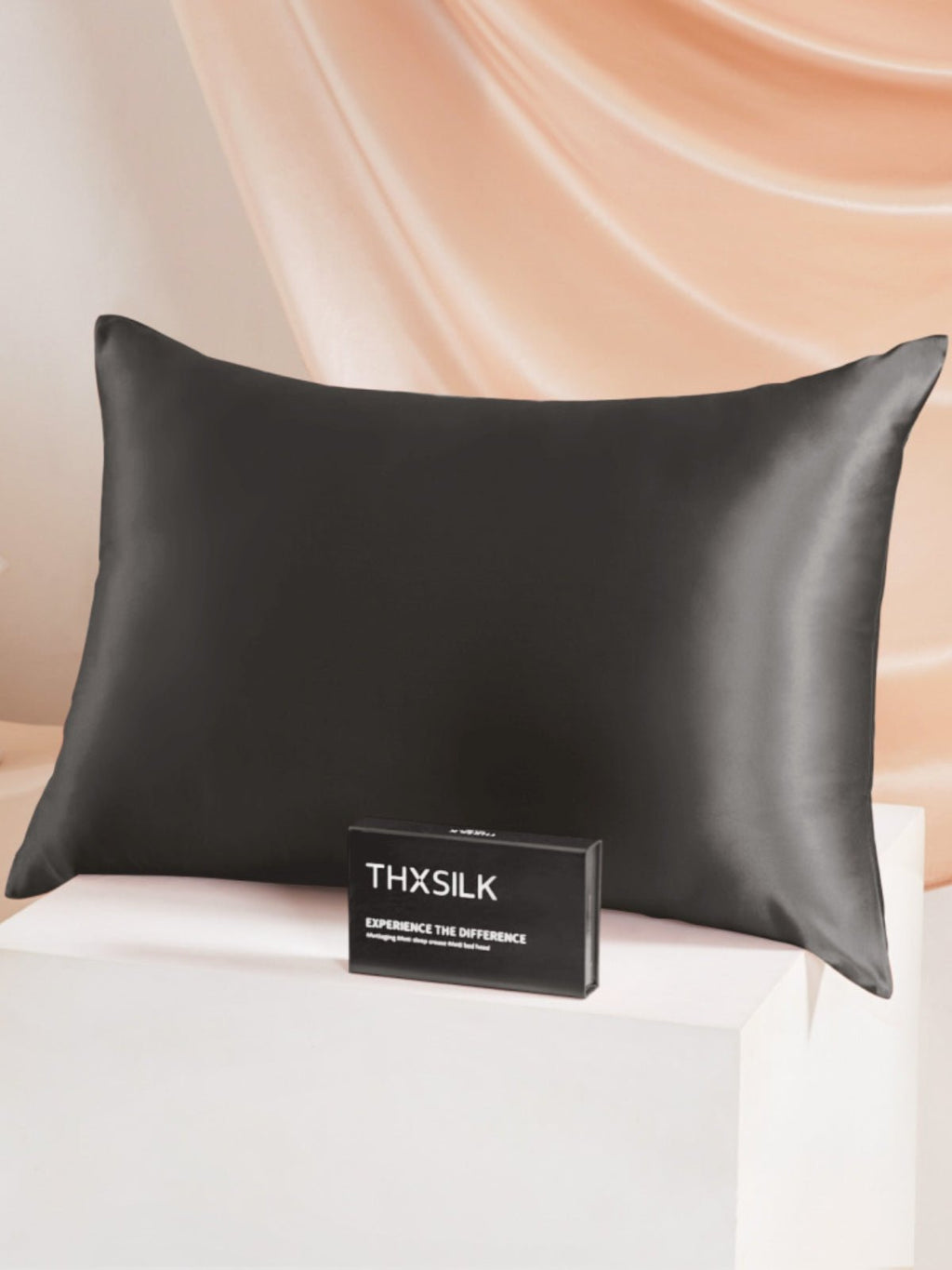 Classic Silk Pillowcase with Hidden Zipper