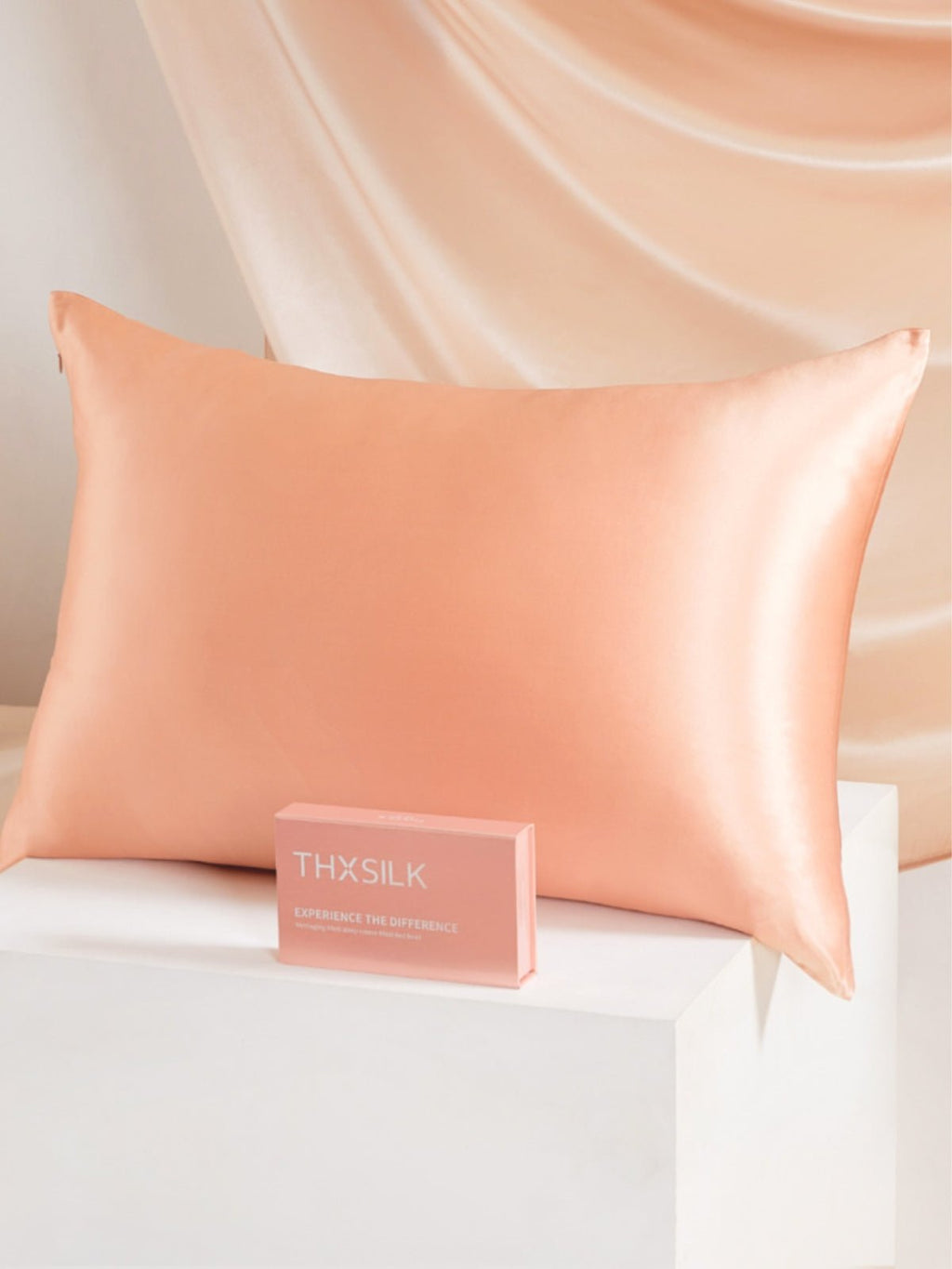 Classic Silk Pillowcase with Hidden Zipper