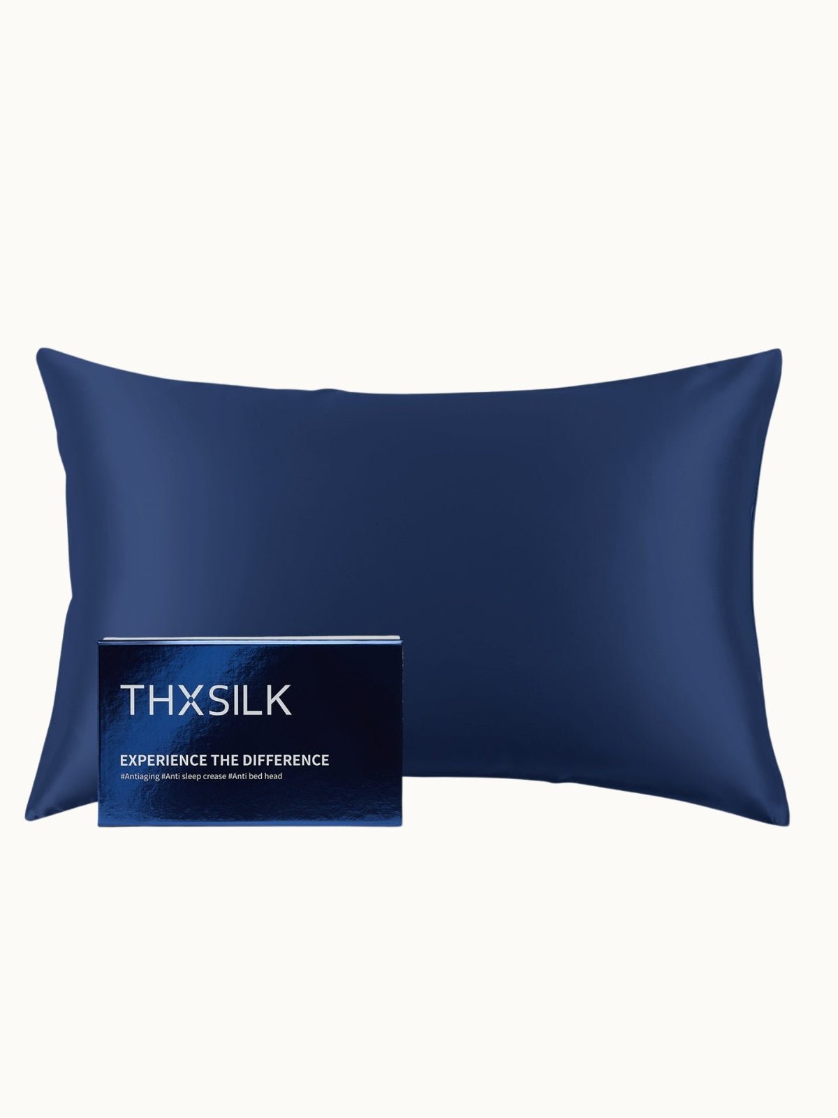Classic Silk Pillowcase with Hidden Zipper