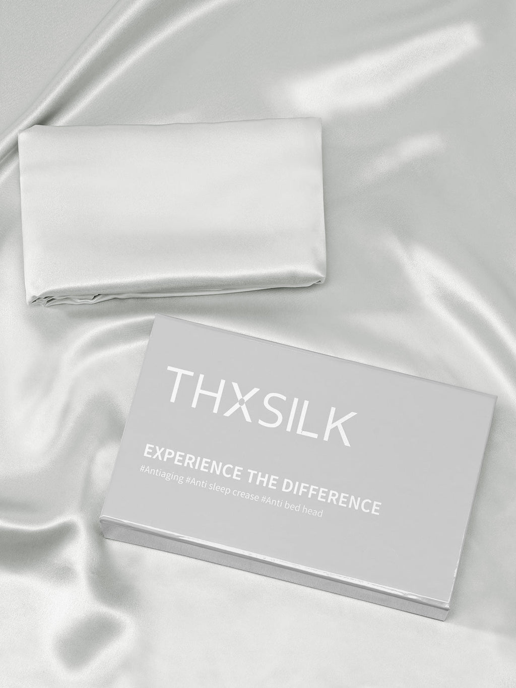 Classic Silk Pillowcase with Hidden Zipper