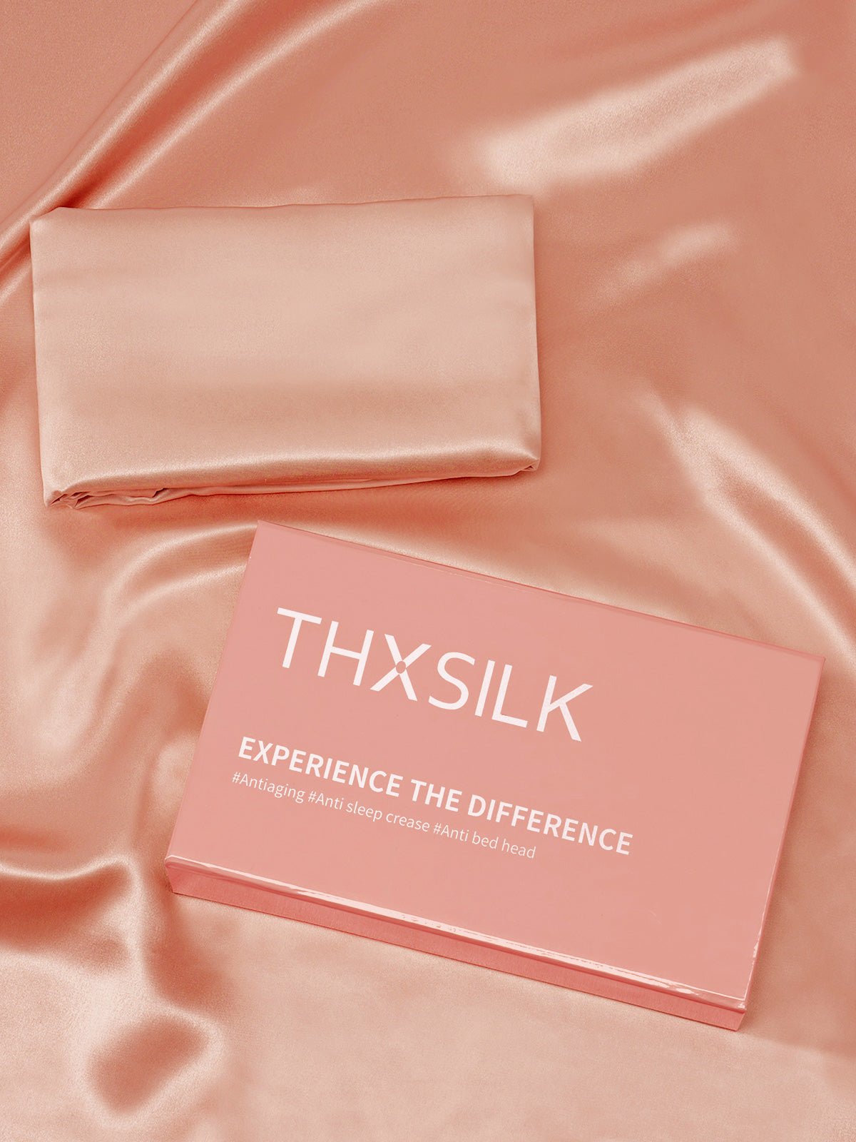 Classic Silk Pillowcase with Hidden Zipper