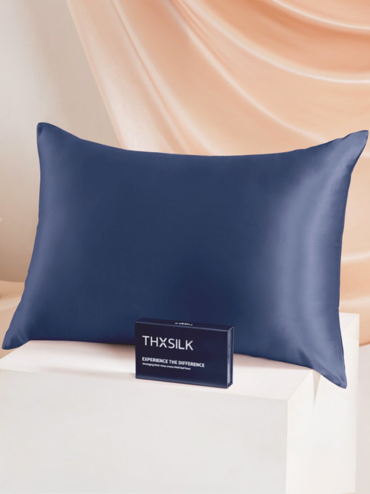 Classic Silk Pillowcase with Hidden Zipper