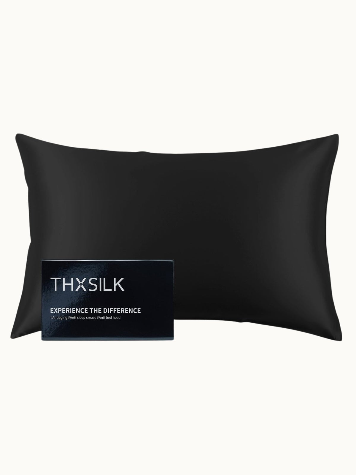 Classic Silk Pillowcase with Hidden Zipper