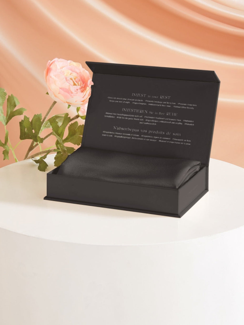 Classic Silk Pillowcase with Hidden Zipper