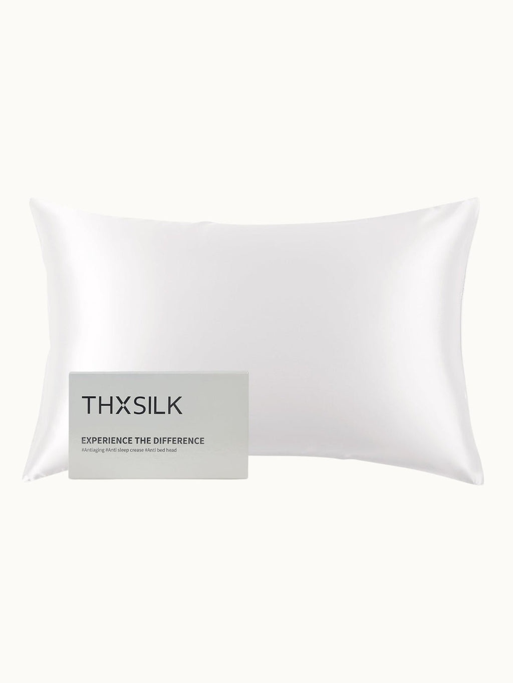 Classic Silk Pillowcase with Hidden Zipper