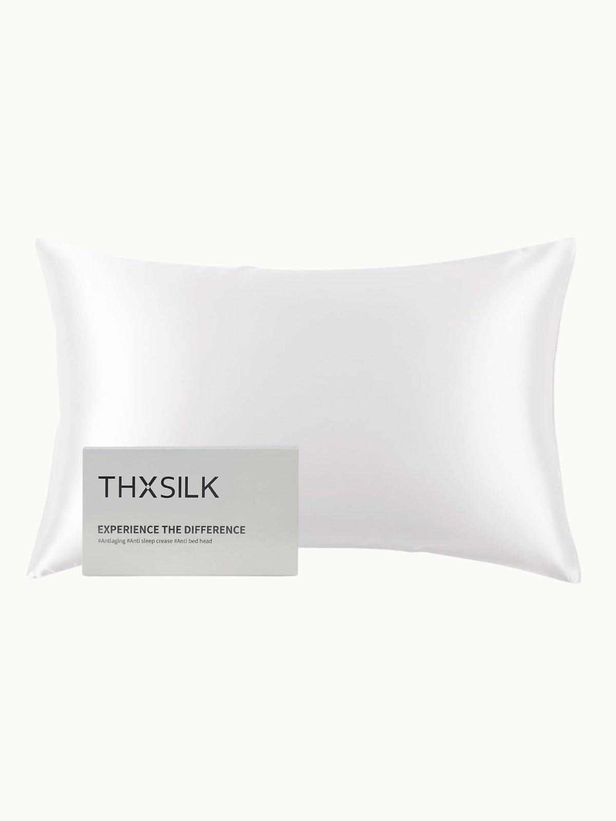 Classic Silk Pillowcase with Hidden Zipper