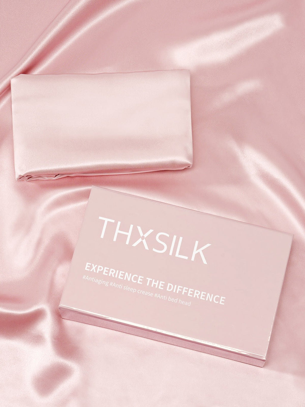 Classic Silk Pillowcase with Hidden Zipper
