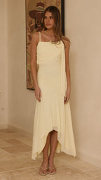 Lucy Maxi Dress - Yellow