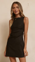 Anneka Mini Dress - Black