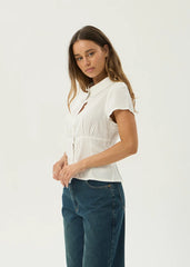 AFENDS Womens Evie - Shirt - White