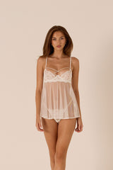 Louisa White Babydoll