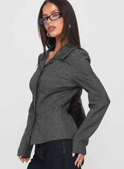 Holley Tweedle Jacket Grey