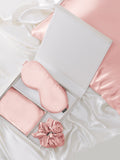 Luxury Silk Pillowcase Sleep Set