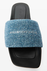 Crystal Denim Pool Slide