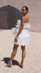 Carrie Mini Dress - White