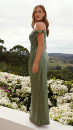 Frida Maxi Dress - Olive