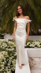 Frida Maxi Dress - Champagne