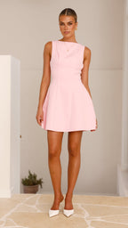 Rafiki Mini Dress - Baby Pink