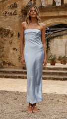 Gisele Maxi Dress - Baby Blue