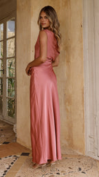 Gigi Maxi Dress - Baked Rose
