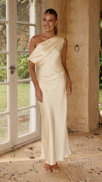 Gigi Maxi Dress - Lemon