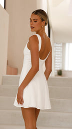 Rafiki Mini Dress - White