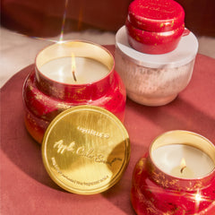 Apple Cider Social Glimmer Signature Candle
