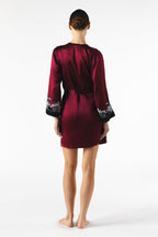 Roxy Rapture Short Silk Robe