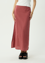 AFENDS Womens Kali - Maxi Skirt - Indy Rose Check
