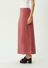 AFENDS Womens Kali - Maxi Skirt - Indy Rose Check