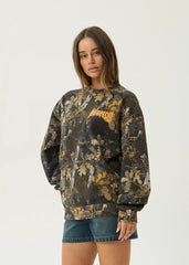 AFENDS Mens Find Me - Crew Neck - Find Me