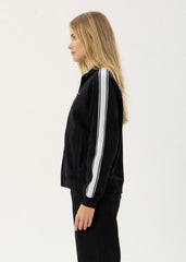 AFENDS Womens Live Now - Track Jacket - Black